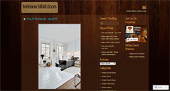 Desktop Screenshot of brisbanebifolddoors.wordpress.com