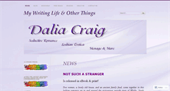 Desktop Screenshot of daliacraig.wordpress.com