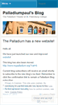 Mobile Screenshot of palladiumpaul.wordpress.com