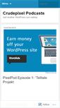 Mobile Screenshot of crudepixel.wordpress.com