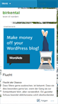 Mobile Screenshot of birkental.wordpress.com