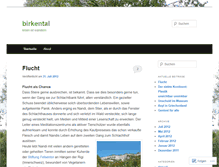 Tablet Screenshot of birkental.wordpress.com