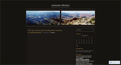 Desktop Screenshot of anisotropicreflections.wordpress.com
