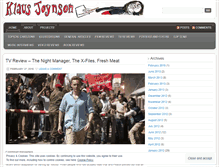 Tablet Screenshot of klausjoynson.wordpress.com