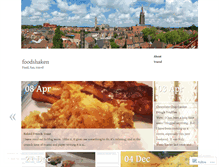 Tablet Screenshot of foodshaken.wordpress.com