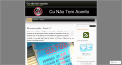 Desktop Screenshot of cunaotemacento.wordpress.com