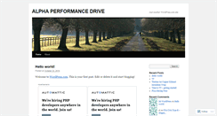 Desktop Screenshot of apdrive.wordpress.com