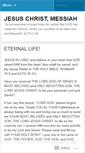 Mobile Screenshot of jesuschristmessiah.wordpress.com