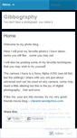 Mobile Screenshot of gibbography.wordpress.com