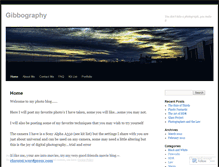 Tablet Screenshot of gibbography.wordpress.com