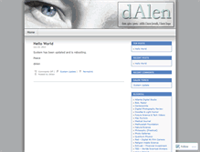 Tablet Screenshot of dalen7.wordpress.com