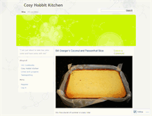 Tablet Screenshot of cosyhobbitkitchen.wordpress.com