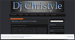 Desktop Screenshot of djchristyle.wordpress.com