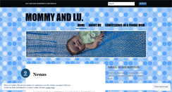 Desktop Screenshot of mommyandlu.wordpress.com