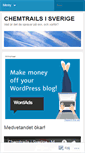 Mobile Screenshot of chemtrailsisverige.wordpress.com