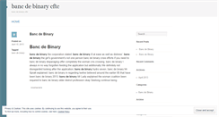 Desktop Screenshot of partner.sec.bancdebinarycftc.wordpress.com