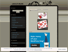 Tablet Screenshot of lau12.wordpress.com