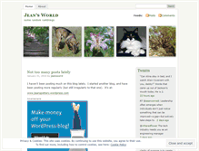 Tablet Screenshot of jeansworld.wordpress.com