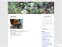 Tablet Screenshot of kirmanc.wordpress.com