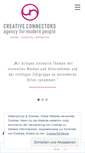 Mobile Screenshot of creativeconnectorsberlin.wordpress.com