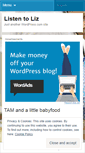 Mobile Screenshot of listentolizinsf.wordpress.com