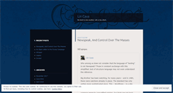 Desktop Screenshot of lincava.wordpress.com
