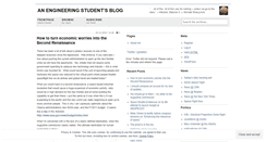 Desktop Screenshot of engstudent.wordpress.com