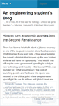 Mobile Screenshot of engstudent.wordpress.com