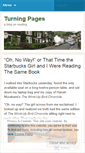 Mobile Screenshot of keepturningpages.wordpress.com