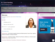 Tablet Screenshot of ceharding.wordpress.com