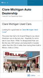 Mobile Screenshot of claremiauto.wordpress.com