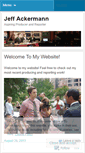 Mobile Screenshot of jeffackermann.wordpress.com