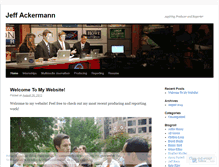 Tablet Screenshot of jeffackermann.wordpress.com