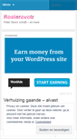 Mobile Screenshot of peterstormschrijft.wordpress.com