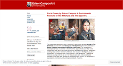 Desktop Screenshot of edsoncamposart.wordpress.com
