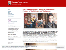 Tablet Screenshot of edsoncamposart.wordpress.com