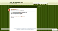 Desktop Screenshot of mrsnewsom.wordpress.com