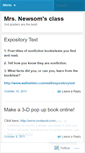 Mobile Screenshot of mrsnewsom.wordpress.com