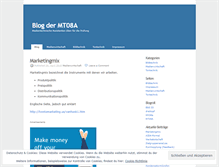 Tablet Screenshot of mt08a.wordpress.com