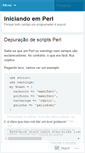 Mobile Screenshot of iniciandoemperl.wordpress.com