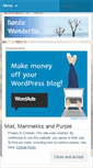 Mobile Screenshot of nordicwonderful.wordpress.com