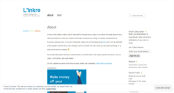 Desktop Screenshot of linkre.wordpress.com