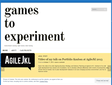 Tablet Screenshot of learninggamedev.wordpress.com