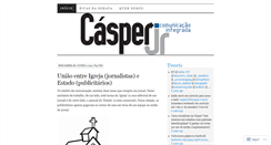 Desktop Screenshot of casperjr.wordpress.com