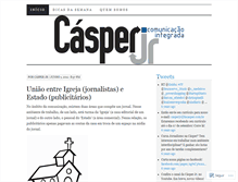 Tablet Screenshot of casperjr.wordpress.com