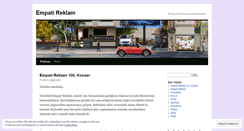 Desktop Screenshot of empatireklam.wordpress.com