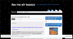 Desktop Screenshot of ingesco.wordpress.com