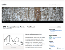 Tablet Screenshot of ctdrs.wordpress.com
