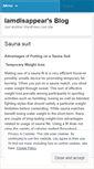 Mobile Screenshot of iamdisappear.wordpress.com