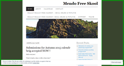 Desktop Screenshot of mendofreeskool.wordpress.com